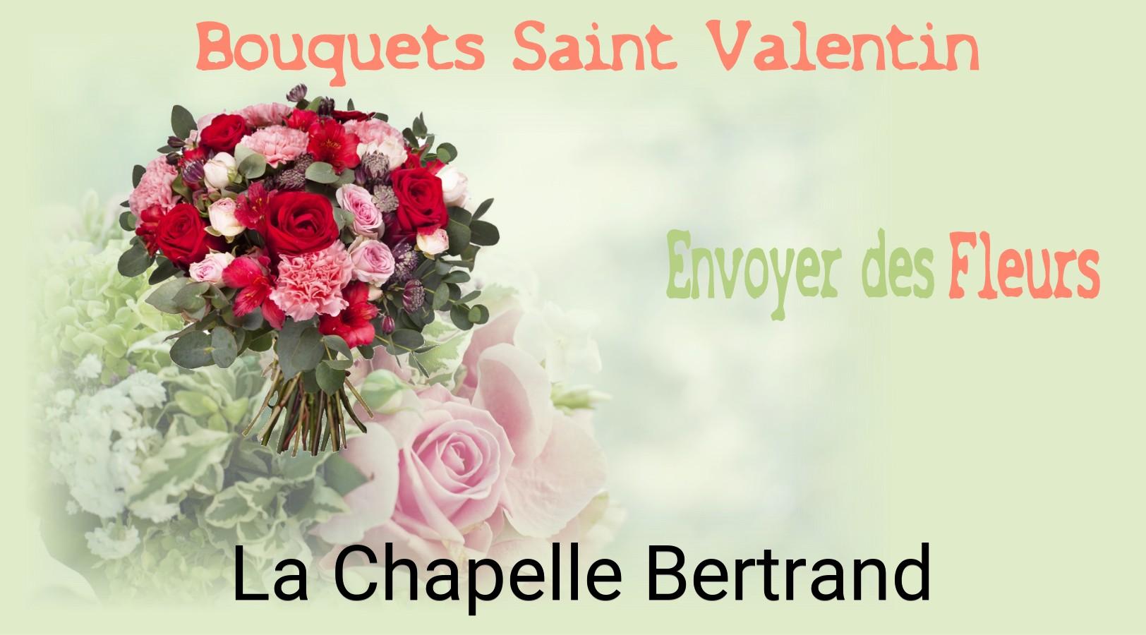 Roses de Saint-Valentin livrées à La Chapelle-Bertrand